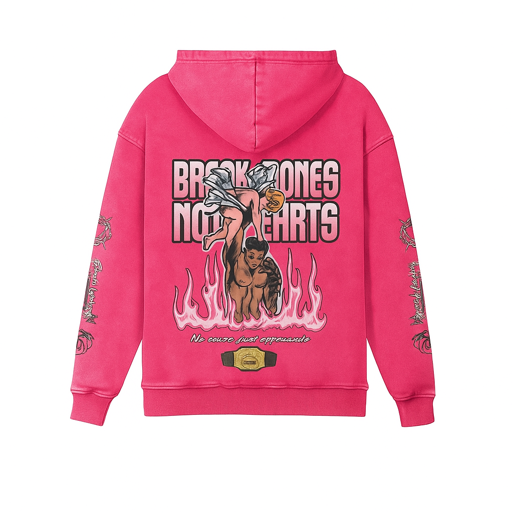BREAK BONES NOT HEARTS Hoodie